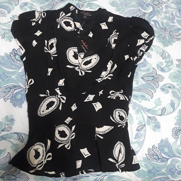 Trashy Diva Tops - SOLD ON DEPOP!! Trashy Diva blouse